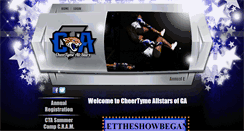 Desktop Screenshot of cheertymeallstarsga.com